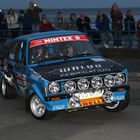 Ford Escort on Night Stage 