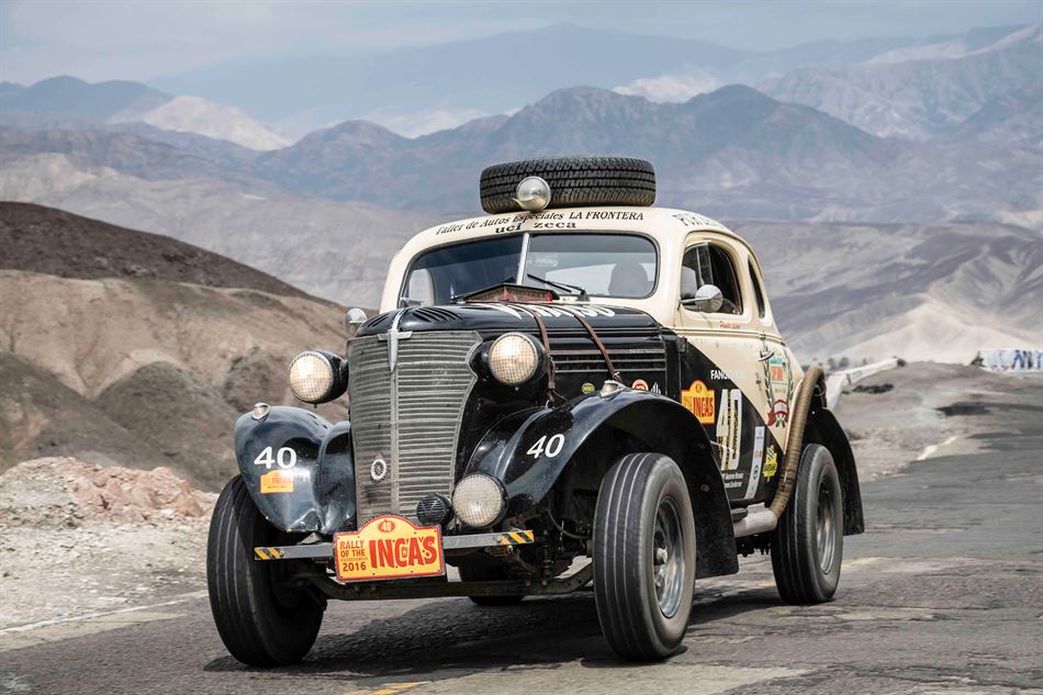 1938 Chevrolet Claims Rally of the Incas | HistoricRacingNews.com