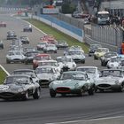 Jaguar Classic Challenge Race Start 