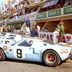 JWA Ford GT40s at le Mans