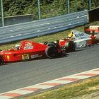 Senna and Prost Suzuka 1990
