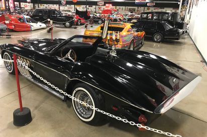 Rear view of 1982 Barrister Corvette