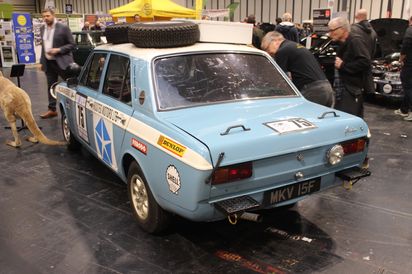 Hillman Hunter Rally Car