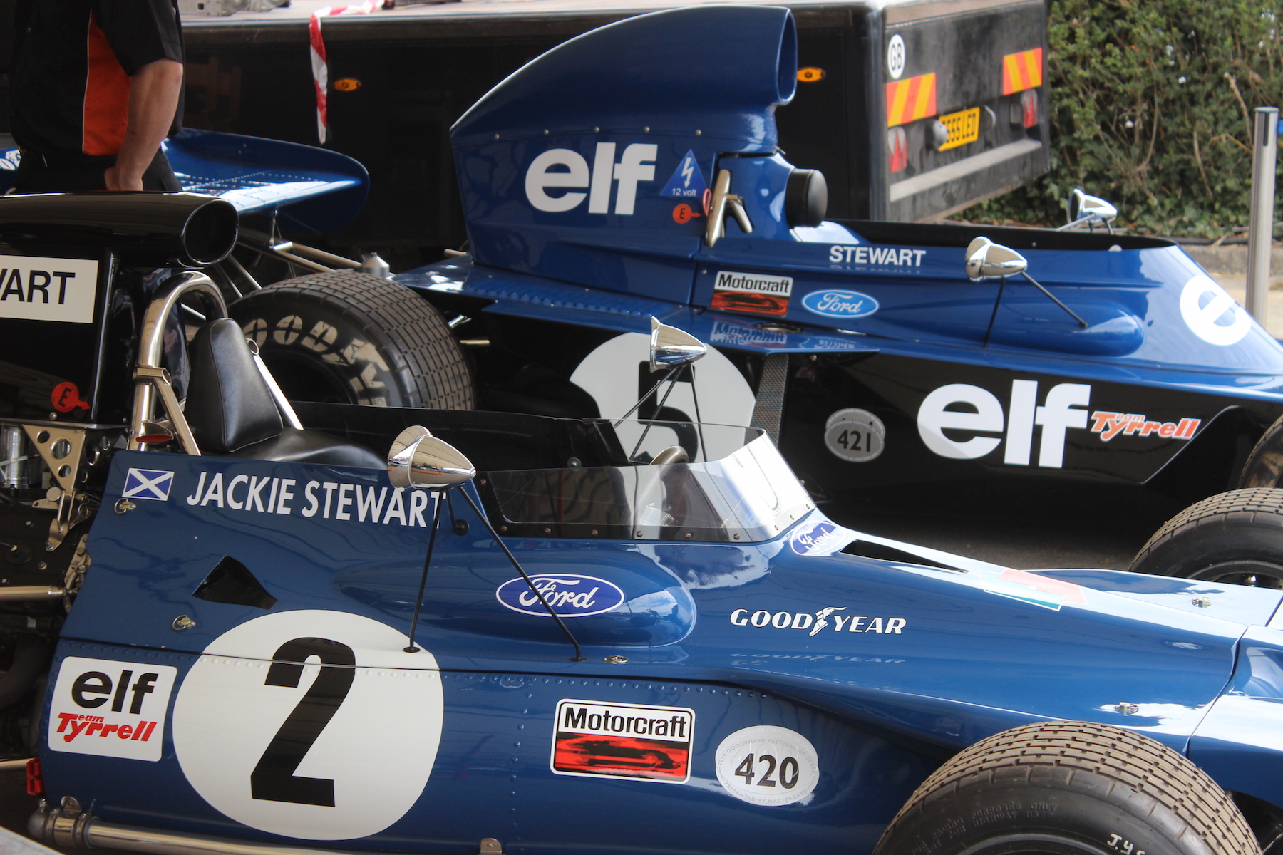 Tyrrell 003 and 006