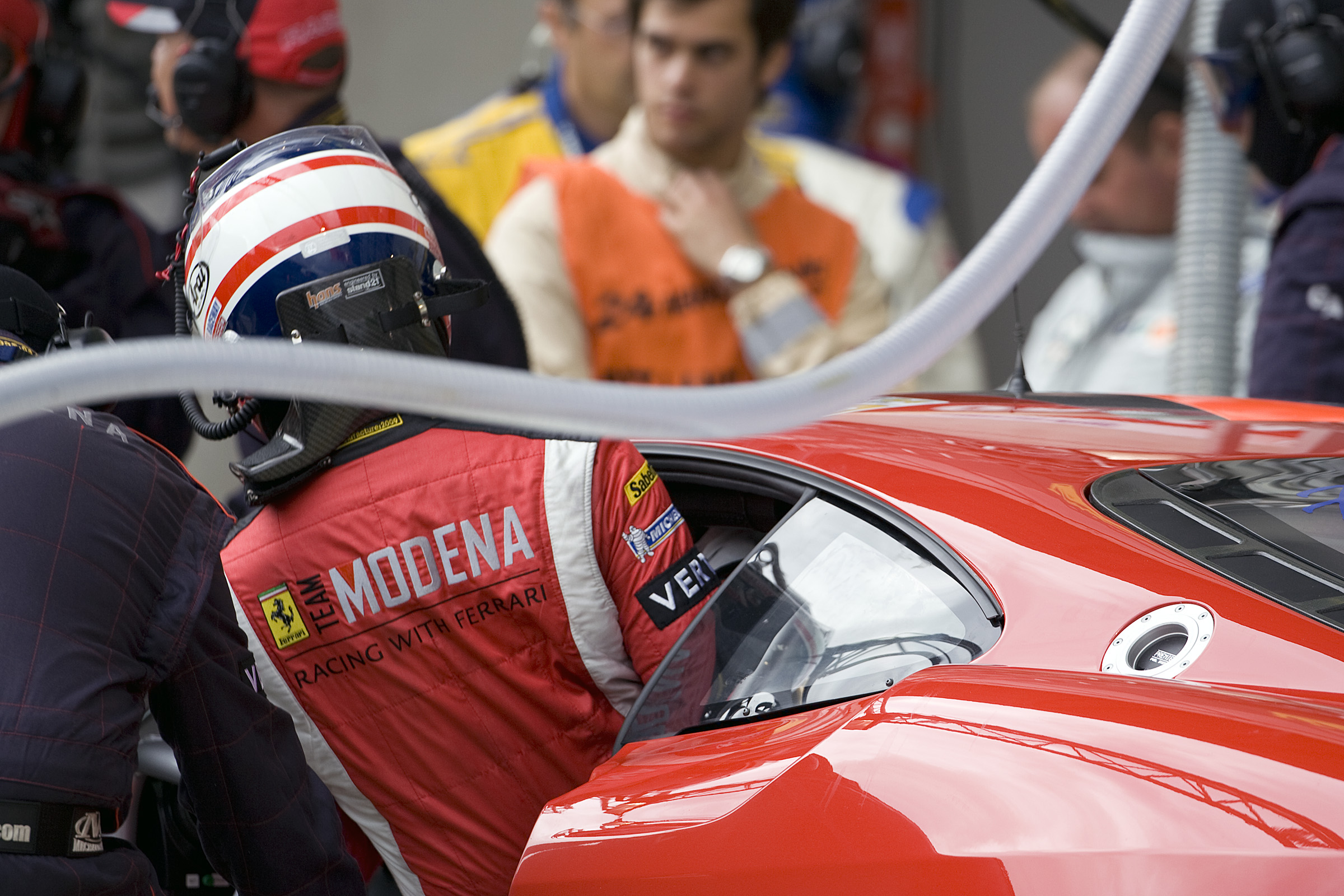 Le Mans Driver Change